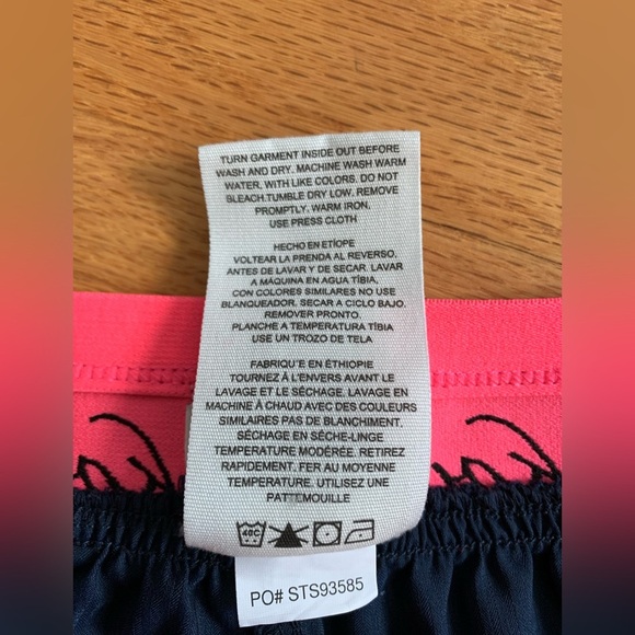 Koi Lite Slim Fit Style #720 Scrub Pants ~ Blue with Pink/Black Band 3X - Picture 3 of 12